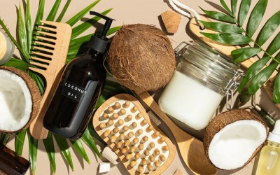 Bí quyết làm mặt nạ ủ tóc với dầu dừa