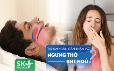 Podcast: Tình trạng ngưng thở khi ngủ kéo dài có thể gây ra ảnh hưởng gì?
