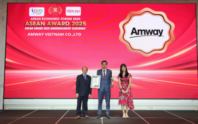 Amway Việt Nam: Top 5 doanh nghiệp tiêu biểu ASEAN