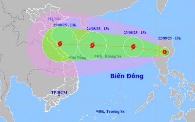 Áp thấp nhiệt đới khả năng mạnh lên thành bão, gây mưa lớn nhiều nơi