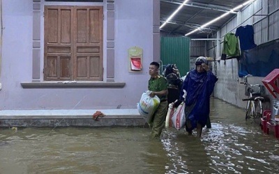 Bão số 5 gây mưa lớn xối xả, có nơi vượt 500mm