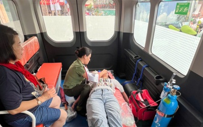 Hơn 1.300 người được chăm sóc y tế, cấp cứu trong đại lễ A80