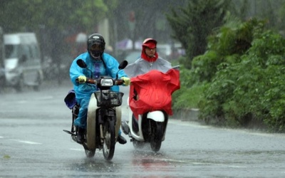 Cảnh báo mưa lớn ở vùng núi và trung du Bắc Bộ 
