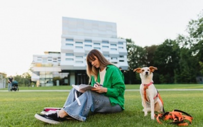Thú cưng thành bạn cùng phòng: Xu hướng tại nhiều trường đại học Mỹ