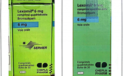 Phát hiện thuốc ngủ Lexomil® 6mg giả mạo đang lưu hành trên thị trường