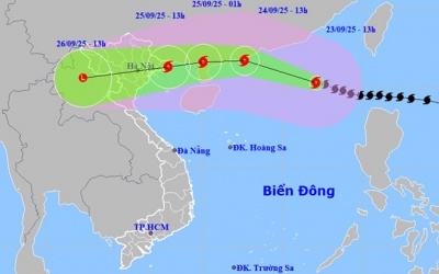 Bão Ragasa khả năng suy yếu, nhưng không được chủ quan