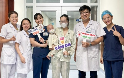 Ghép tế bào gốc tủy xương thành công cho trẻ suy giảm miễn dịch bẩm sinh 