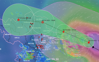 Miền Bắc hứng mưa lớn, nguy cơ lũ chồng lũ do ảnh hưởng bão số 11 