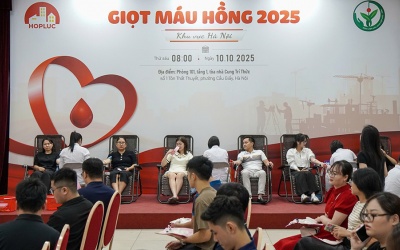Hành trình lan tỏa yêu thương tại Giọt máu hồng 2025