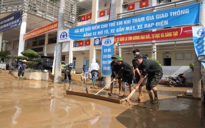 Bộ Y tế hướng dẫn vệ sinh nguồn nước, phòng dịch bệnh sau mưa lũ