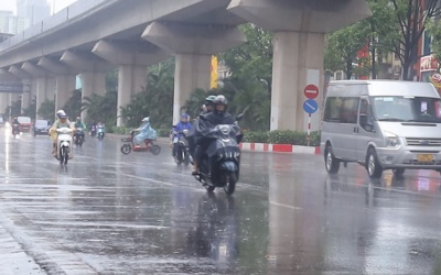 Bắc Bộ có mưa diện rộng từ ngày mai