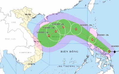 Không khí lạnh tràn về Bắc Bộ, biển Đông sắp đón bão số 12