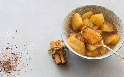 Táo hầm - món ăn có lợi cho sức khỏe đường ruột