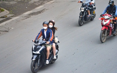 Không khí lạnh tăng cường ở Hà Nội và nhiều nơi Bắc Bộ