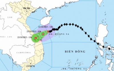 Bắc Bộ trời lạnh, Trung Bộ mưa to do bão số 12
