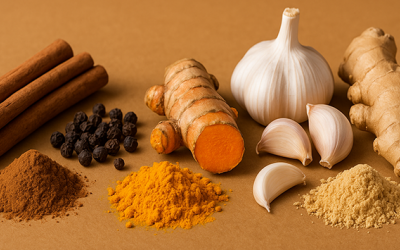 Bật mí lợi ích của 5 loại gia vị quen thuộc