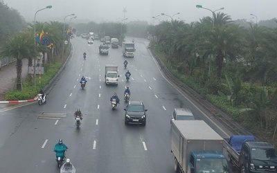 Không khí lạnh tràn xuống, miền Bắc tiếp tục mưa dầm