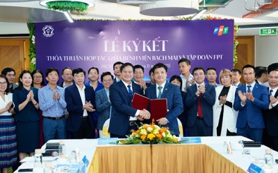 Bệnh viện Bạch Mai và FPT hợp tác xây dựng mô hình bệnh viện thông minh