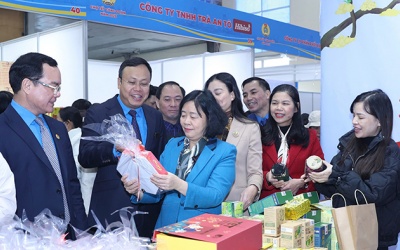 Hà Nội tổ chức Hội chợ hàng Việt phục vụ đoàn viên, công nhân năm 2025