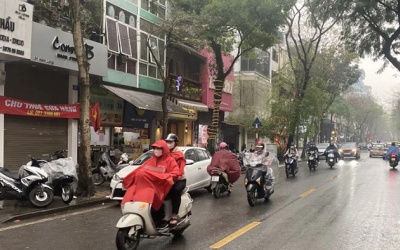 Miền Bắc mưa rải rác, nồm ẩm hết tuần này