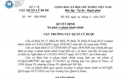 Vi phạm kinh doanh mỹ phẩm, Công ty HSD bị xử phạt 75 triệu đồng
