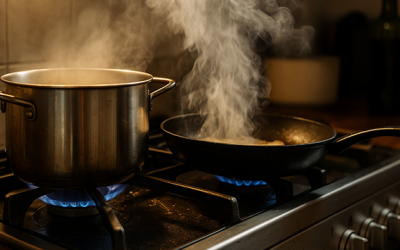 Nguy cơ ô nhiễm trong gian bếp