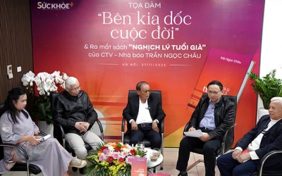 TRỰC TIẾP: Tọa đàm “Bên kia dốc cuộc đời” và ra mắt sách “Nghịch lý tuổi già”