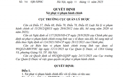 Dược phẩm Natura bị phạt 95 triệu đồng, đình chỉ nhập khẩu 5 tháng