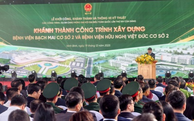 Khánh thành cơ sở 2 Bệnh viện Bạch Mai và Việt Đức tại Ninh Bình