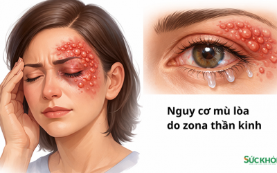 Nguy cơ mù lòa do zona thần kinh