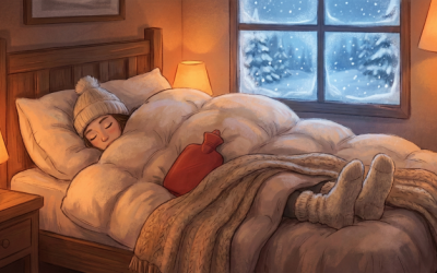 Cách giữ ấm để ngủ ngon khi trời rét đậm