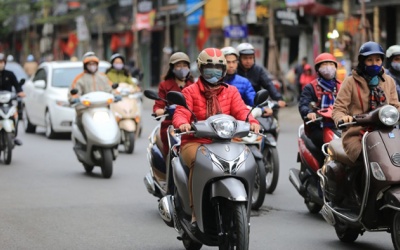 Bắc Bộ sáng sớm có sương mù, trời rét