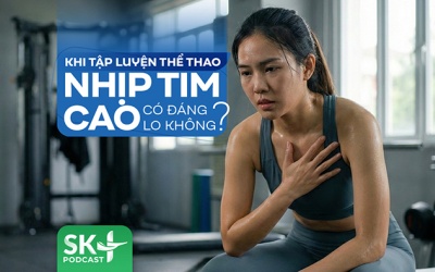 Podcast: Khi tập luyện thể thao nhịp tim cao có đáng lo?