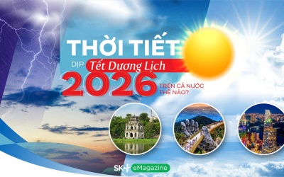 Thời tiết dịp Tết Dương Lịch 2026 trên cả nước thế nào?