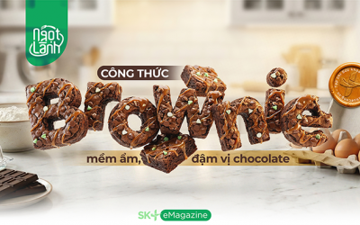 Công thức Brownie mềm ẩm, đậm vị chocolate