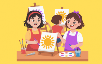 Infographic: 7 cách giúp trẻ phát triển khả năng sáng tạo