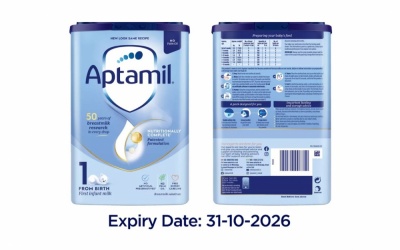 Sữa Aptamil bị thu hồi tại Anh và Châu Âu, Việt Nam yêu cầu rà soát khẩn