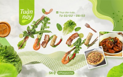 Gợi ý thực đơn thay đổi bữa cơm gia đình cả tuần