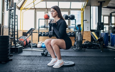 Biến thể squat giúp bạn có cơ đùi mạnh mẽ