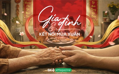 Gia đình và kết nối mùa Xuân
