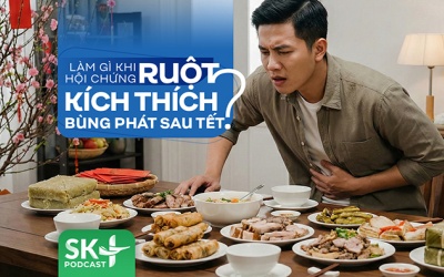 Podcast: Làm gì khi hội chứng ruột kích thích bùng phát sau Tết?