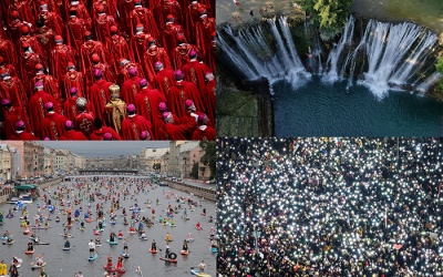 Những khoảnh khắc ấn tượng trên thế giới nhìn từ trên cao