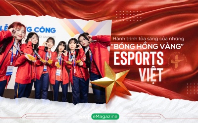 Hành trình tỏa sáng của những “bóng hồng vàng” Esports Việt