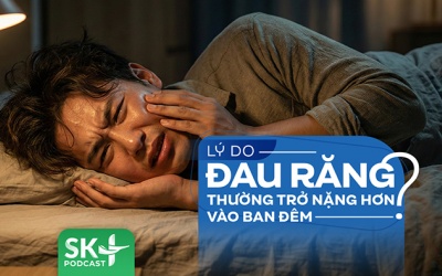 Podcast: Lý do đau răng thường trở nặng hơn vào ban đêm?