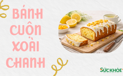 Infographic: Nhâm nhi cuối tuần với món bánh cuộn xoài chanh