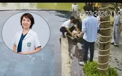Nữ bác sĩ Bạch Mai sơ cứu kịp thời cứu sống bé trai bị đuối nước