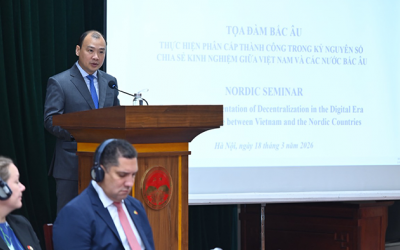 Phân cấp: Nâng cao chất lượng dịch vụ công trong thời đại số