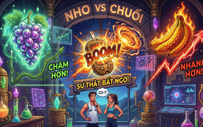 Nho và chuối: Loại nào khiến đường huyết tăng nhanh hơn?