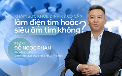 Khám sức khỏe định kỳ có cần làm điện tim hoặc siêu âm tim không?