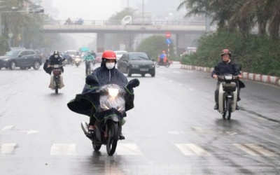 Bắc Bộ hạ nhiệt, đêm đón không khí lạnh kèm mưa dông